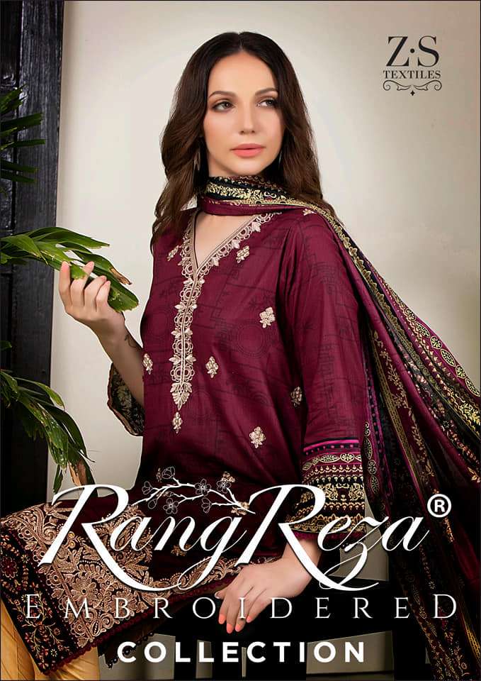 RANGREZA Embroidered Collection by Z.S Textiles